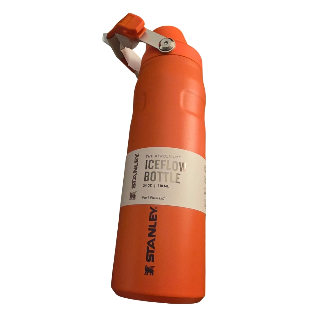 Stanley IceFlow Fast Flow Water Bottle 24oz NEW Tigerlily Plum